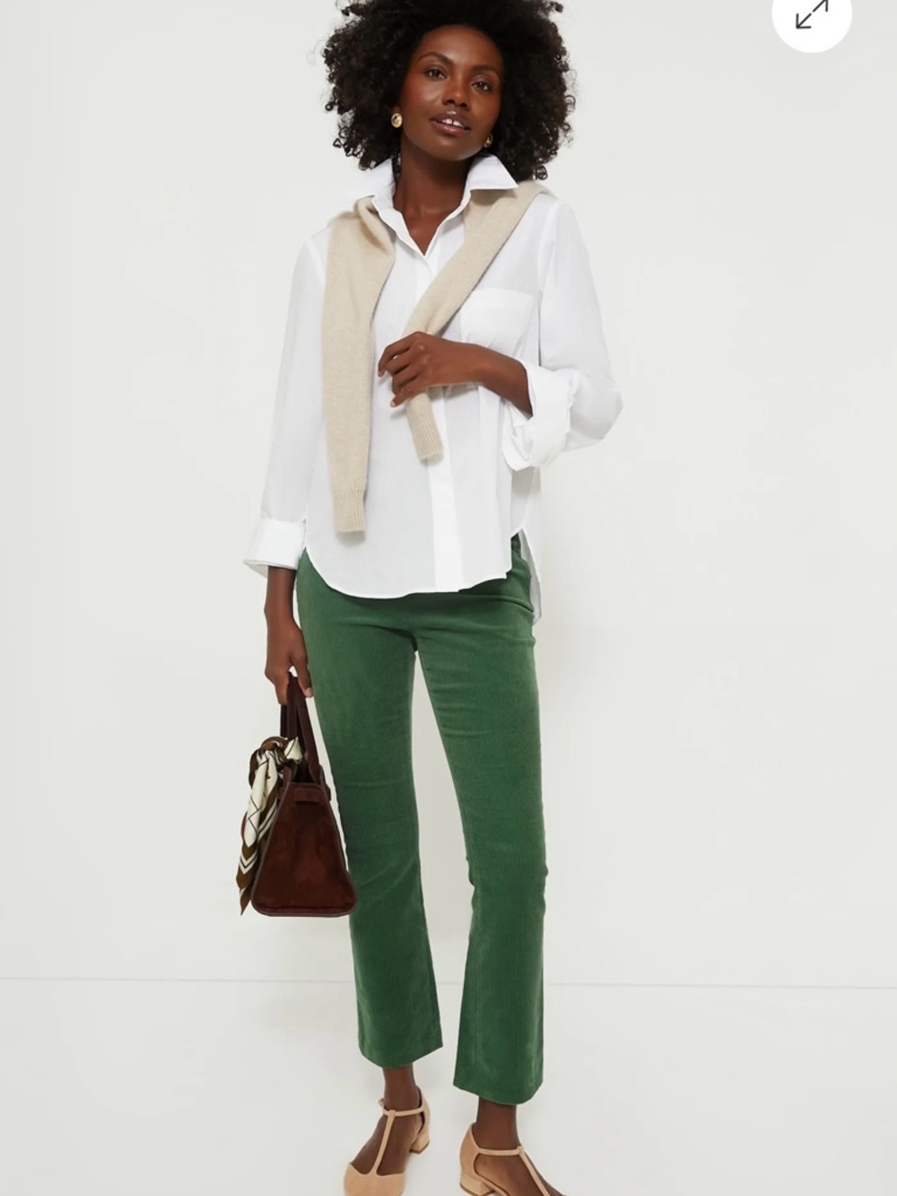 Tuckernuck Green Corduroy Ashford Pants
